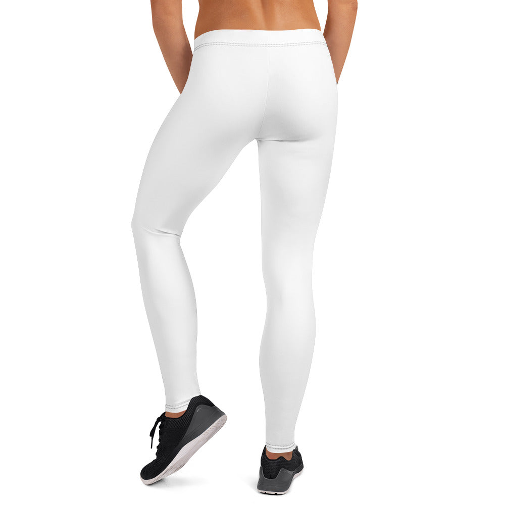 White Microfiber Leggings | 2Inspire