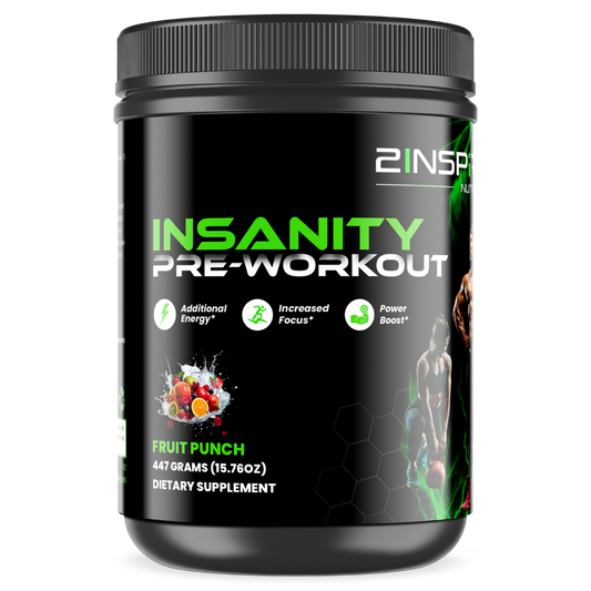 Insanity Pre-Workout (Fruit Punch)