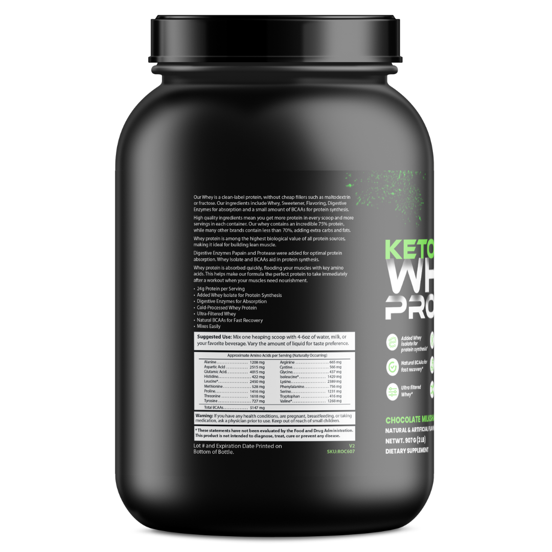 Keto Fuel Whey Protein (Chocolate)