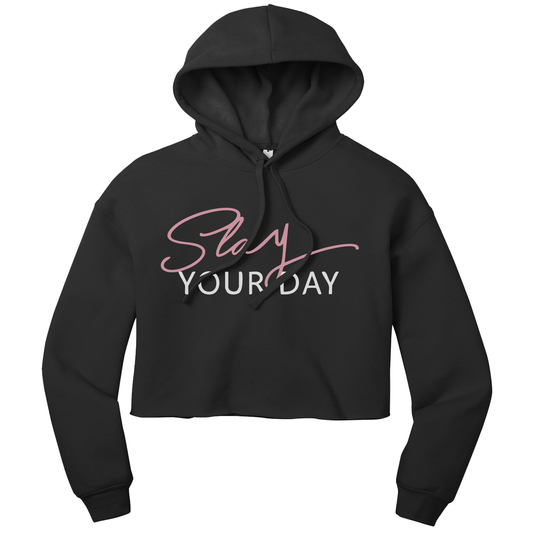 Dark Crop Hoodie | Slay Your Day