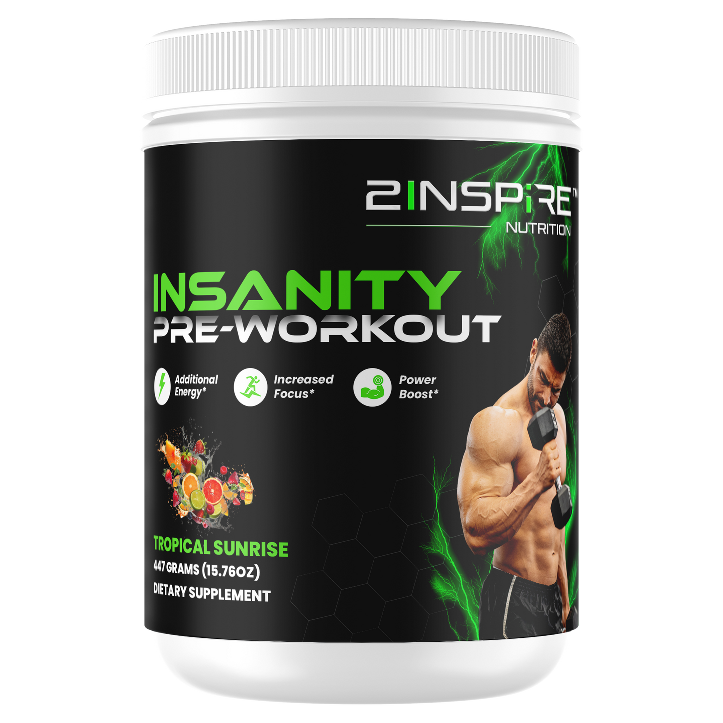 Insanity Pre-Workout (Tropical Sunrise)