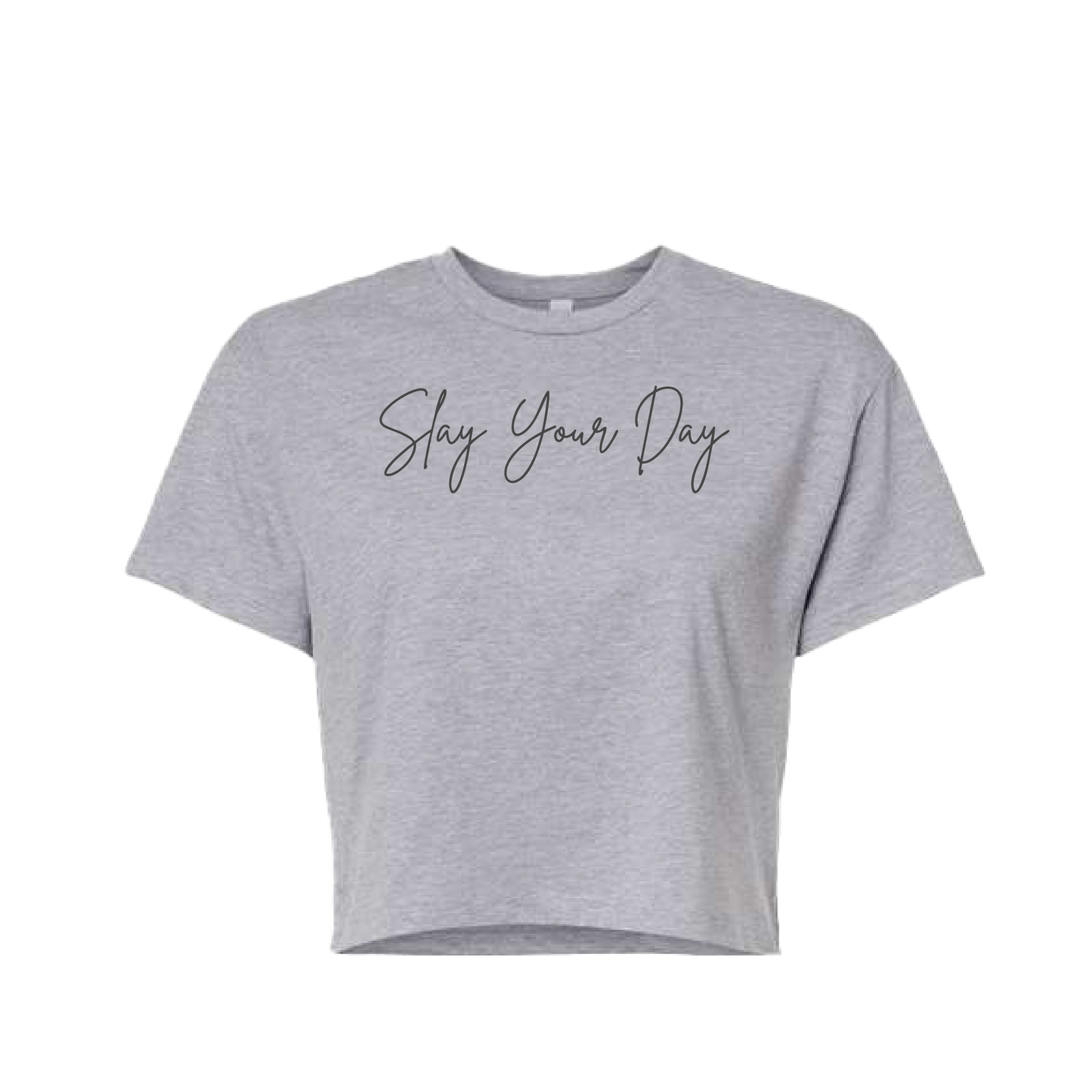 Cursive Women’s Crop Top | Slay Your Day