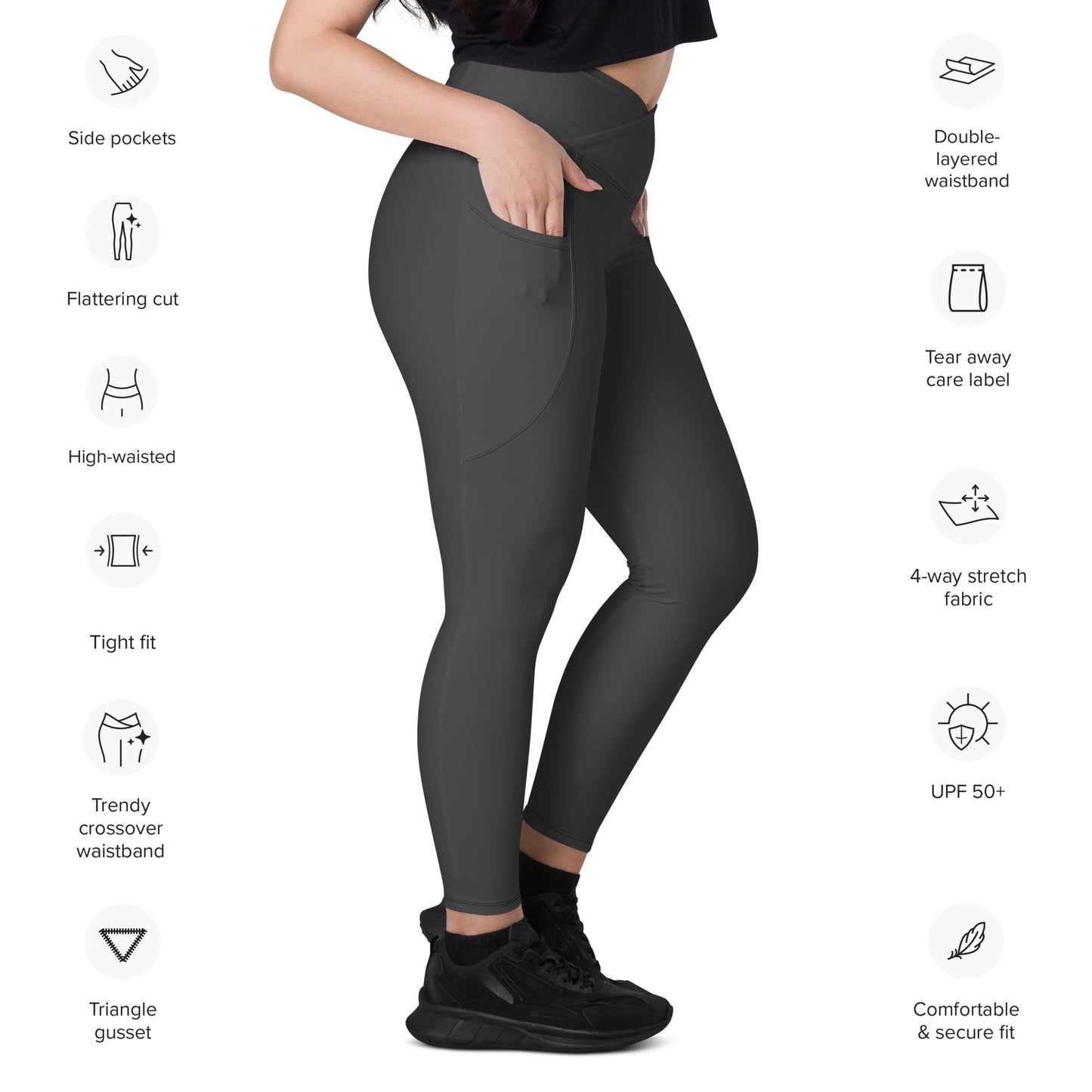 Eclipse Crossover Leggings with Pockets