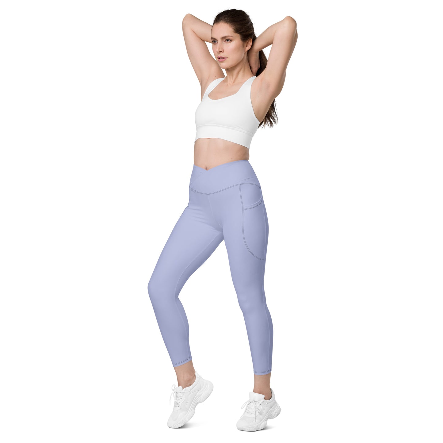 Perano Crossover Leggings with Pockets