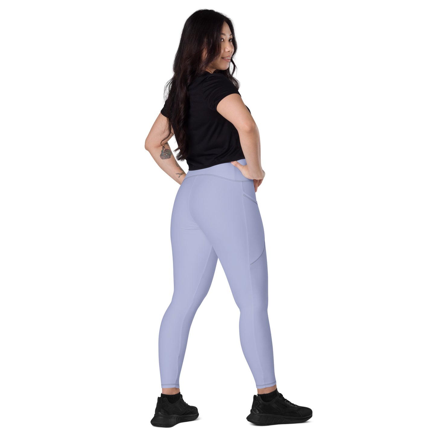 Perano Crossover Leggings with Pockets