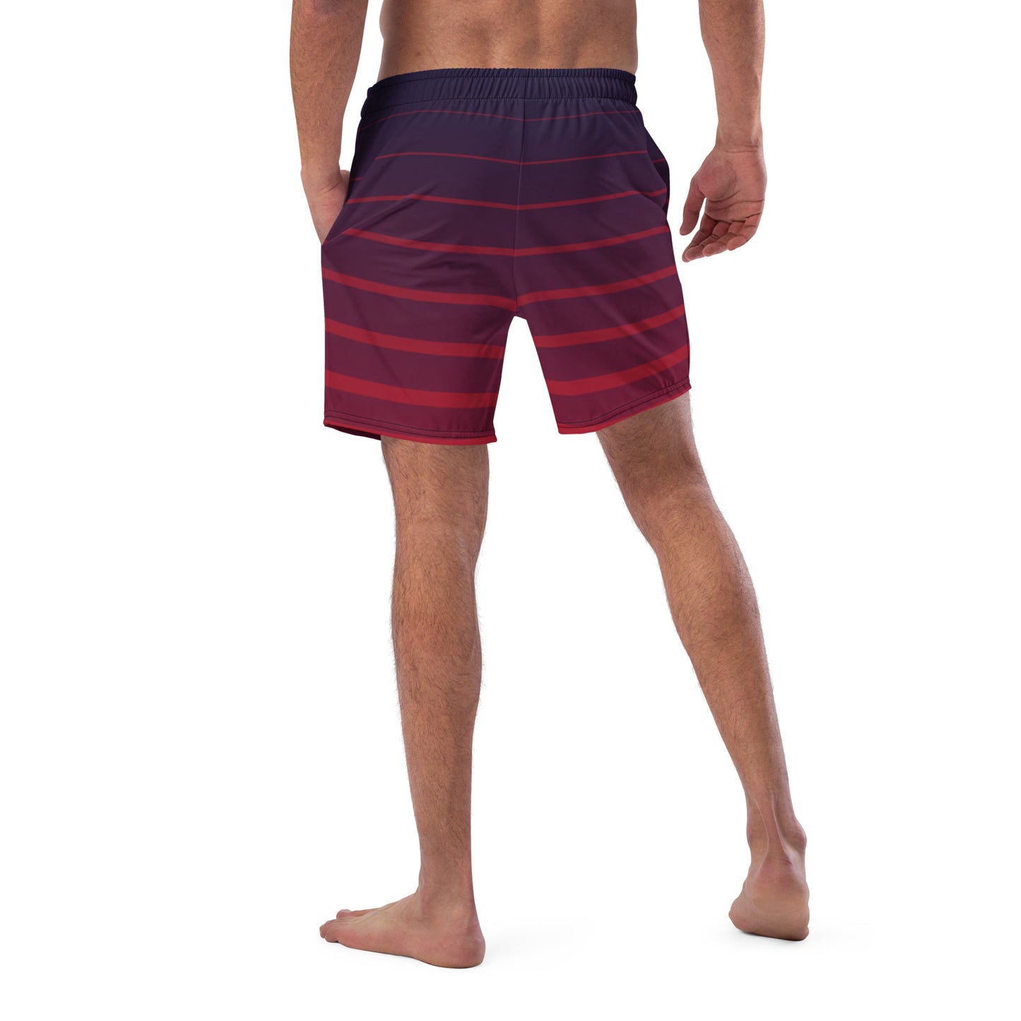 Men's Sphere Stripe Swim Trunks