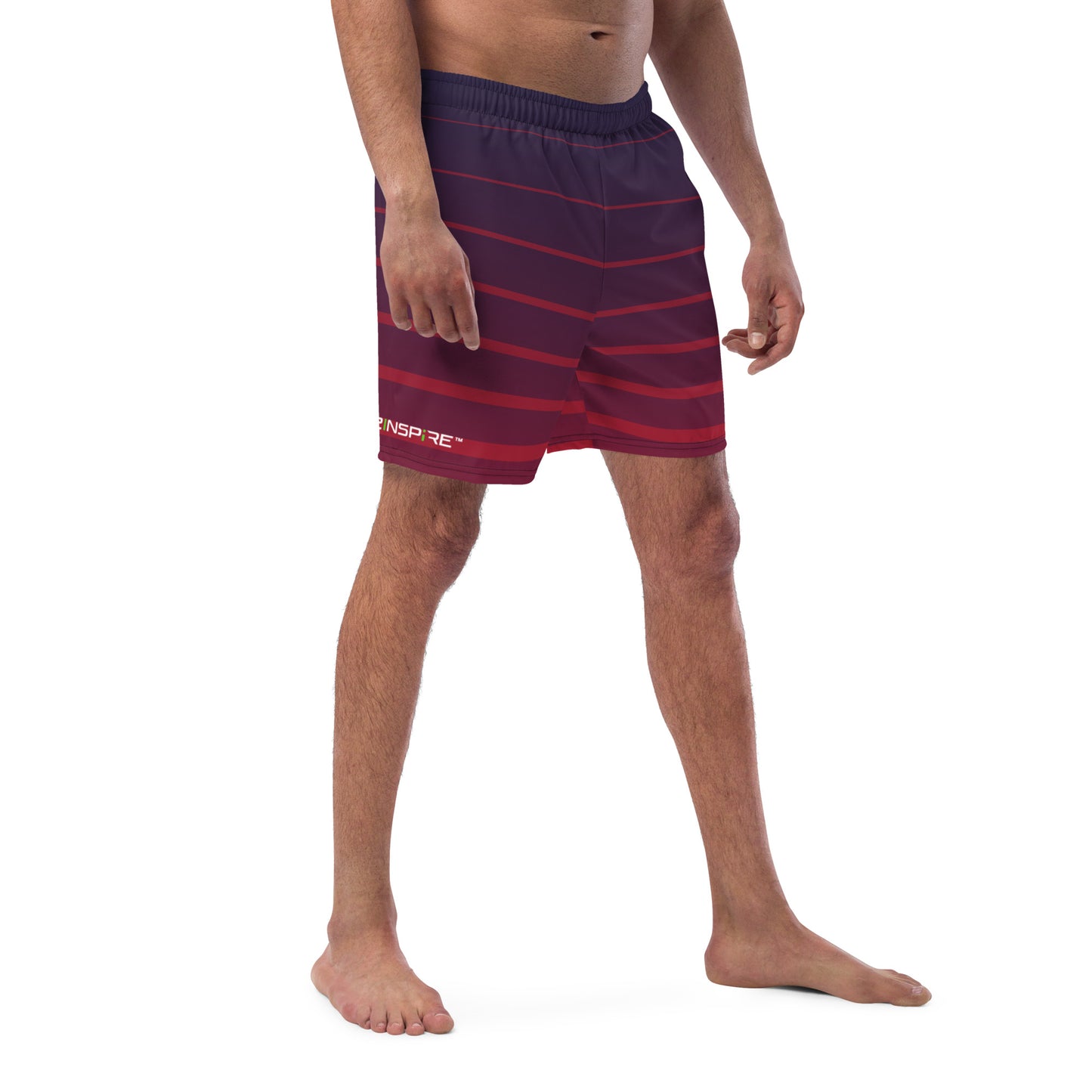 Men's Sphere Stripe Swim Trunks