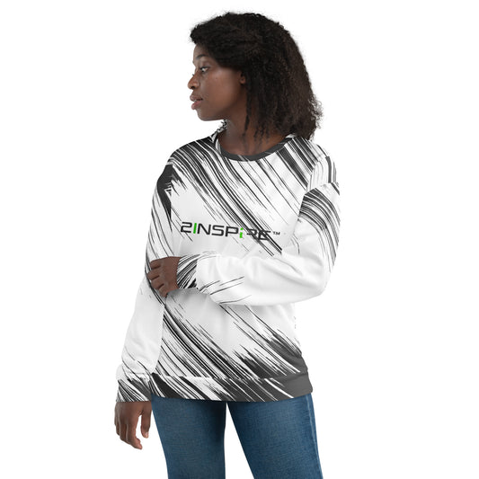 Black Abstract Unisex Sweatshirt