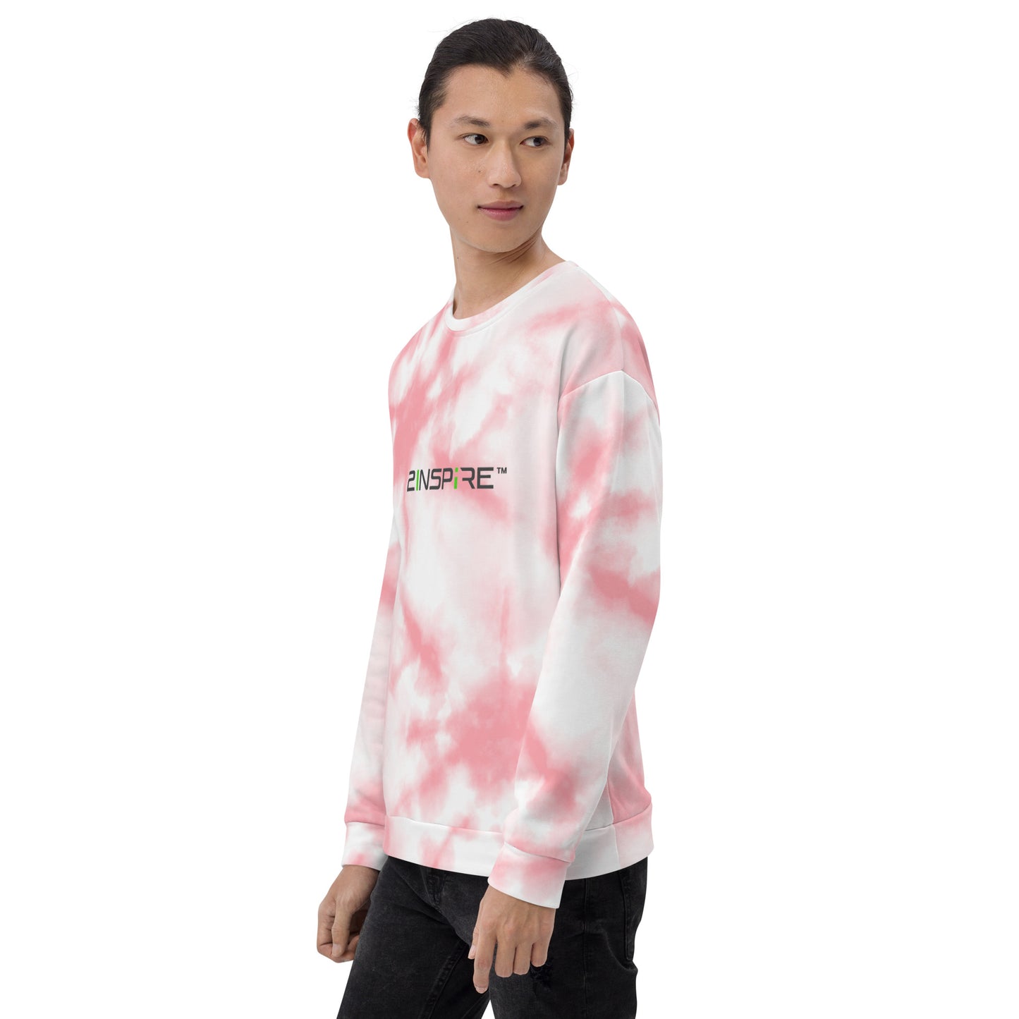 Pink Tie-Dye Unisex Sweatshirt