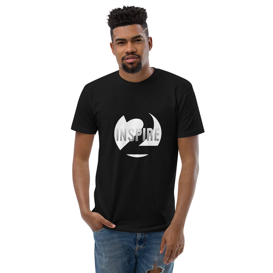 White Sphere Fitted T-Shirt