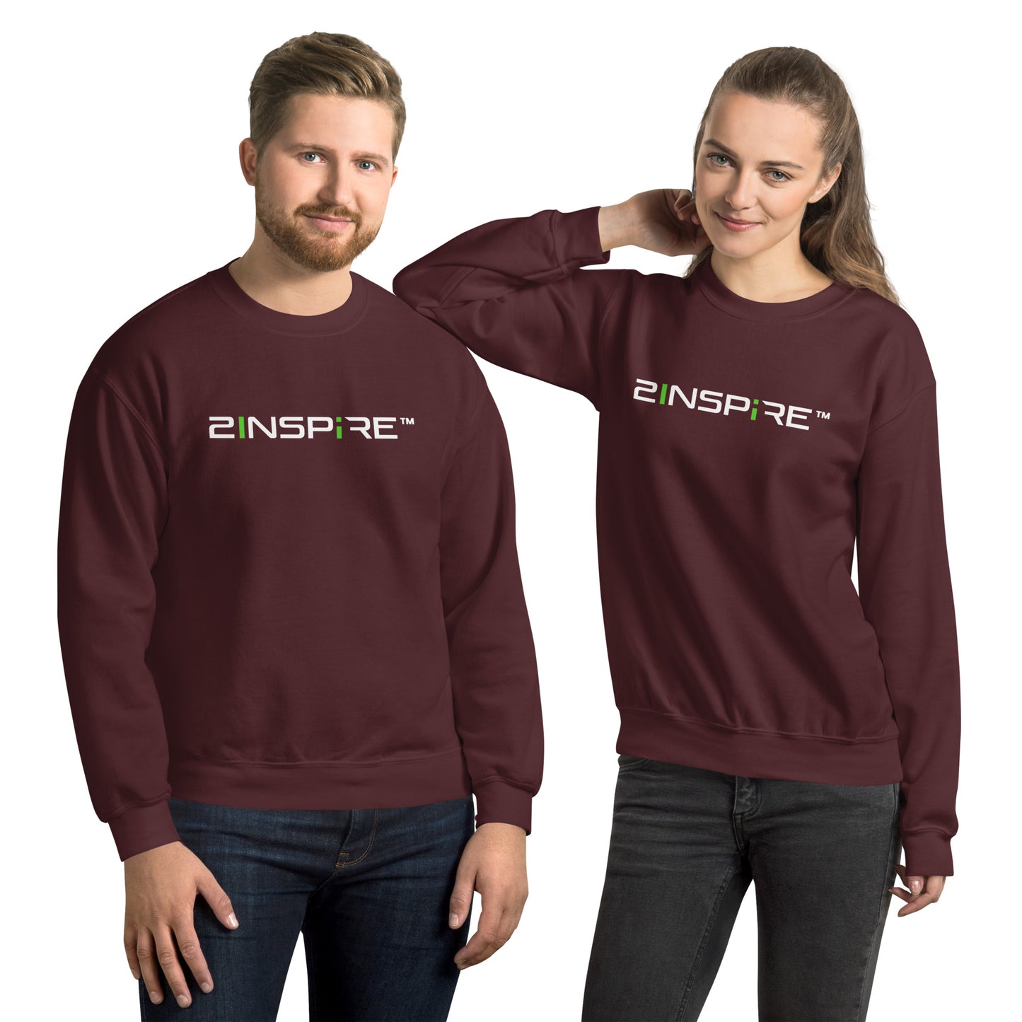 2Inspire Block Logo Crewneck Sweatshirt