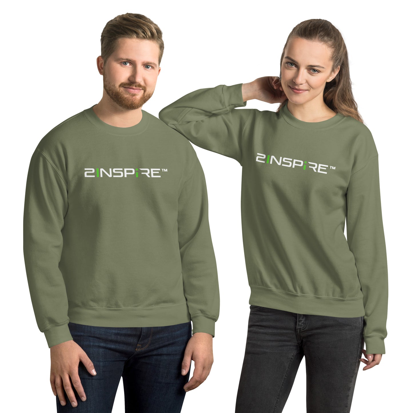 2Inspire Block Logo Crewneck Sweatshirt