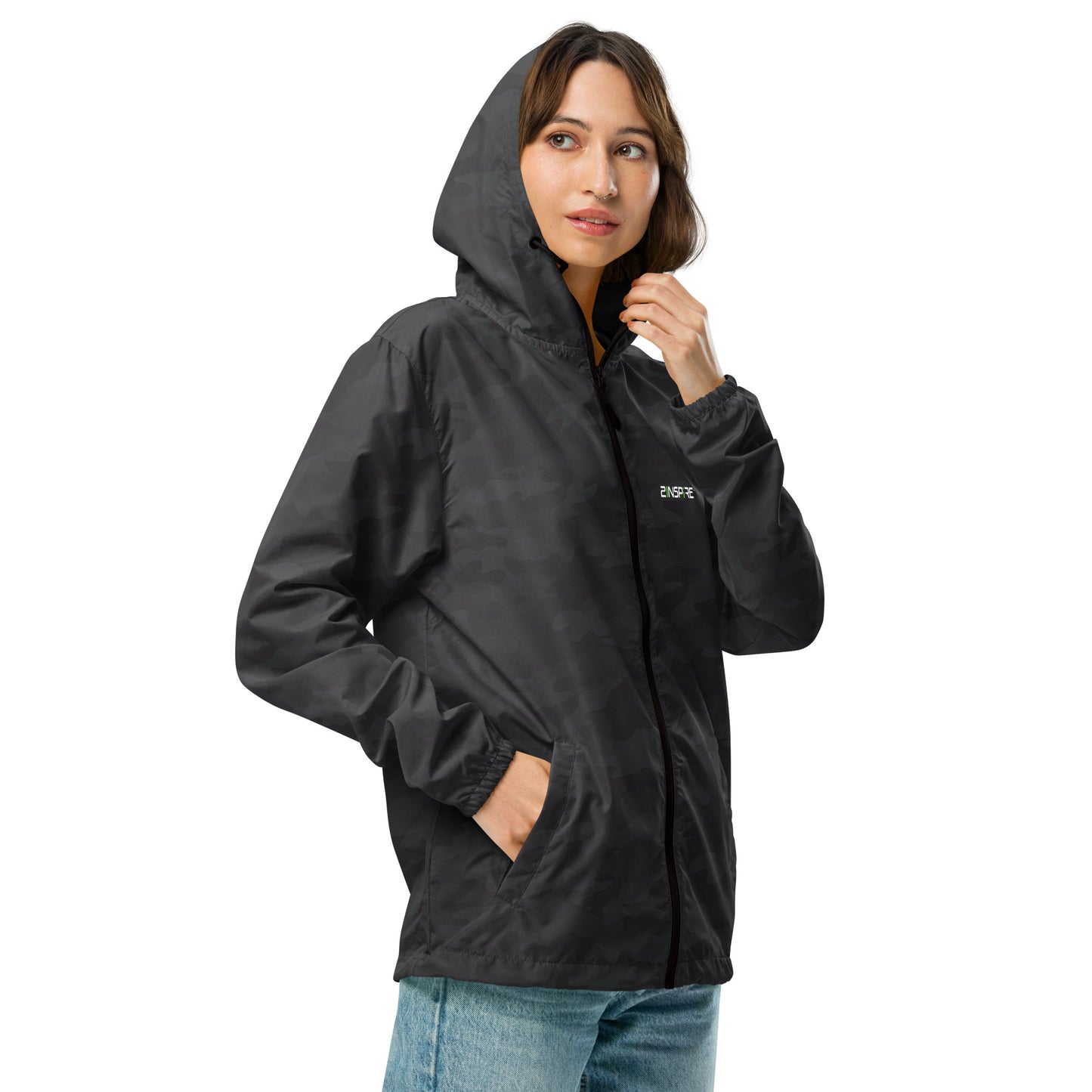 Statement Unisex Lightweight Zip Up Windbreaker