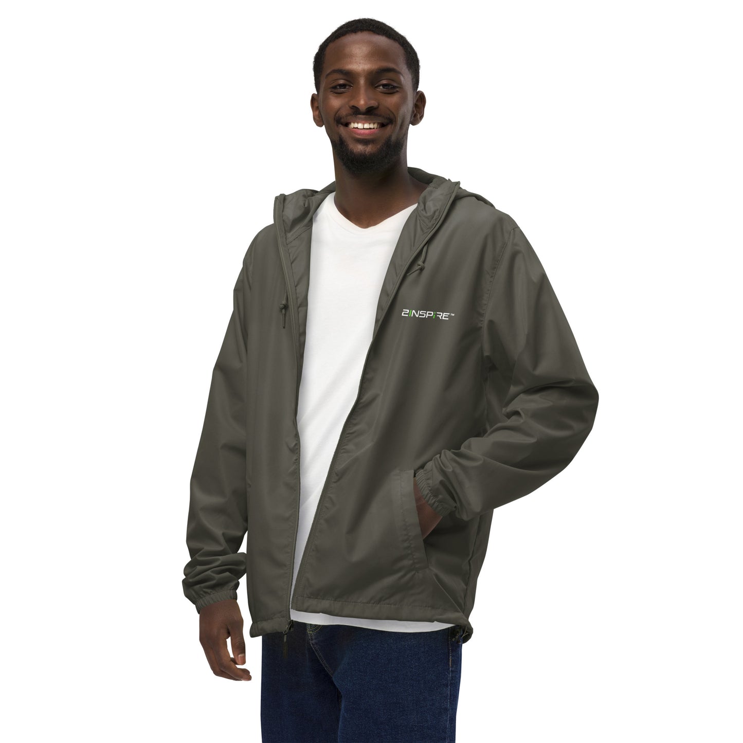 Statement Unisex Lightweight Zip Up Windbreaker