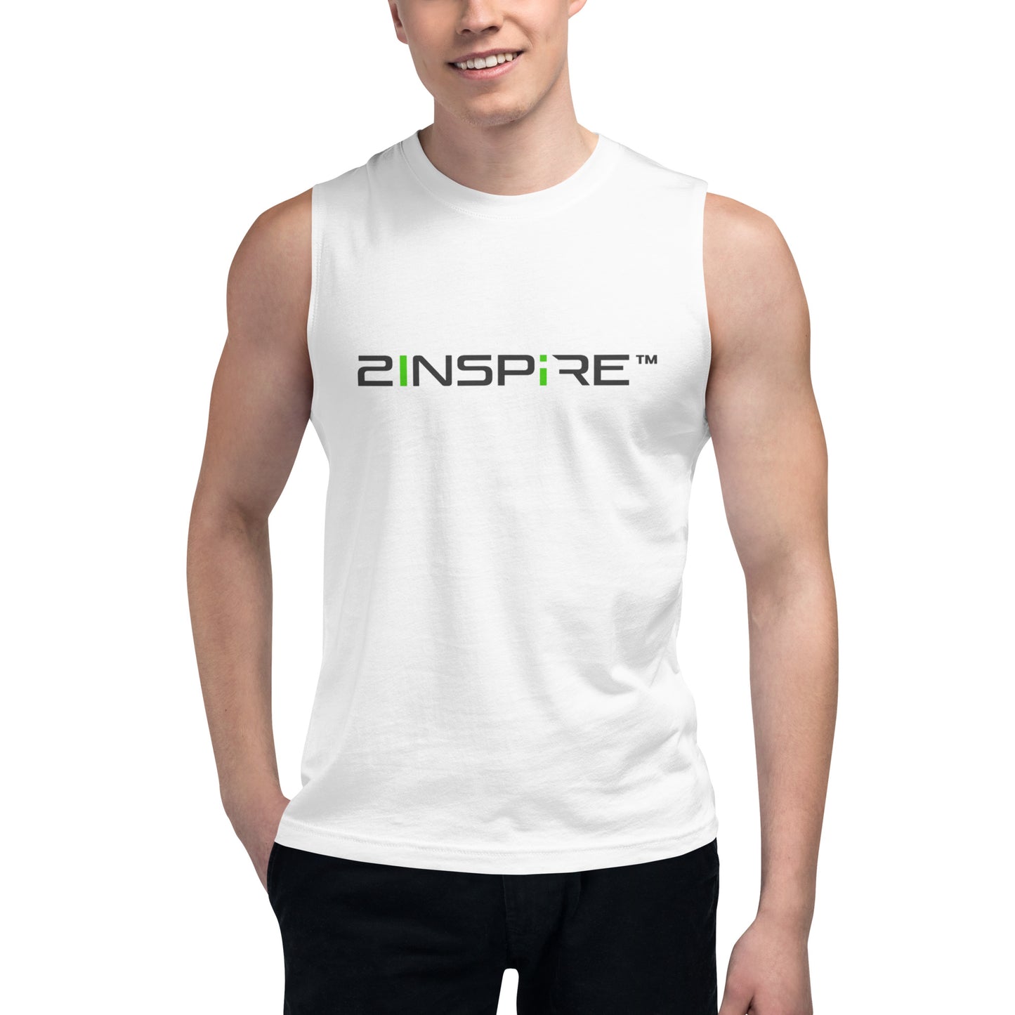 Black Sphere Muscle Shirt