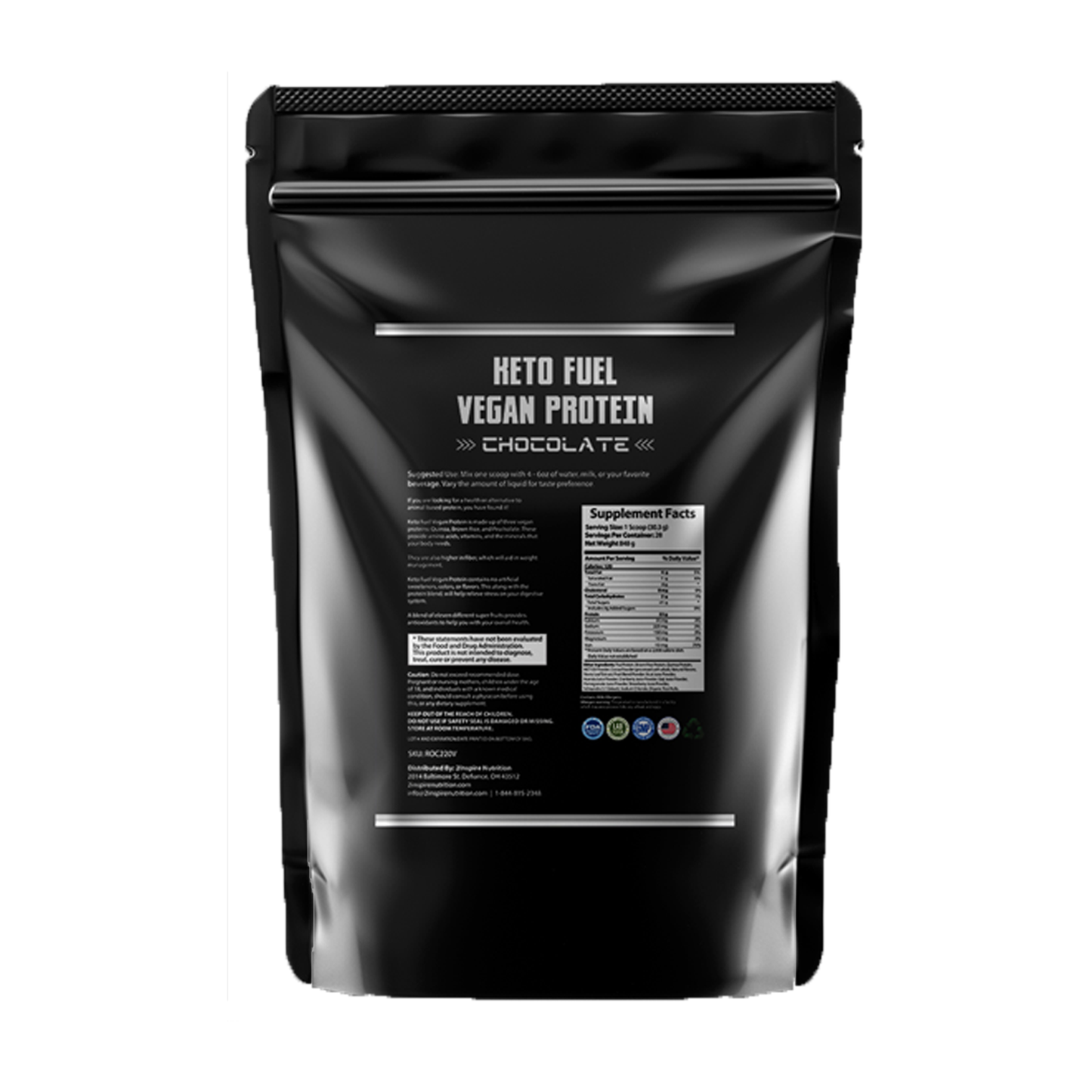 Keto Fuel: Vegan Protein Powder