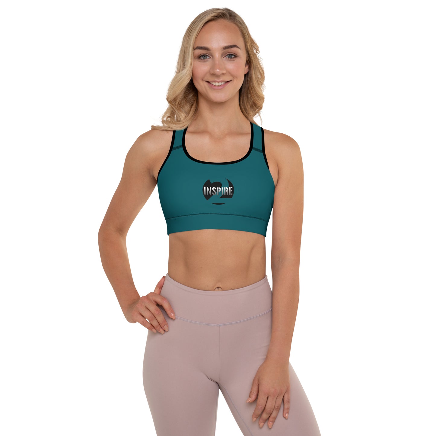 All-Over Print Padded Sports Bra